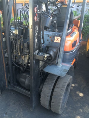 toyota 6FD 18 ขนาด 1800 kg เสายกสูง 5000 mm 086-7809400