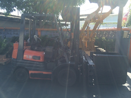 toyota 6FD 18 ขนาด 1800 kg เสายกสูง 5000 mm 086-7809400