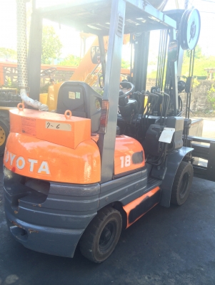 toyota 6FD 18 ขนาด 1800 kg เสายกสูง 5000 mm 086-7809400