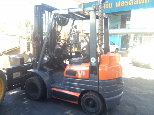 toyota 6FD 18 ขนาด 1800 kg เสายกสูง 5000 mm 086-7809400