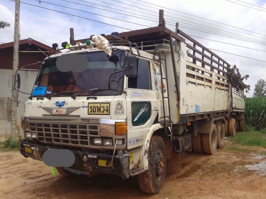 ขายรถพ่วงสิบล้อดัมพ์ HINO ZM-EP274B เครื่อง EP100 turbo inter 2 เพลา ดัมพ์แม่ลูก ทะเบียนพร้อม