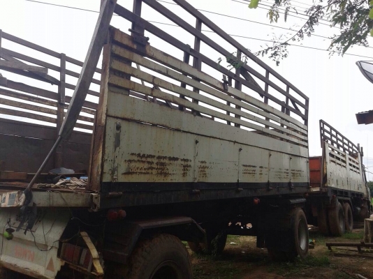 ขายรถพ่วงสิบล้อดัมพ์ HINO ZM-EP274B เครื่อง EP100 turbo inter 2 เพลา ดัมพ์แม่ลูก ทะเบียนพร้อม