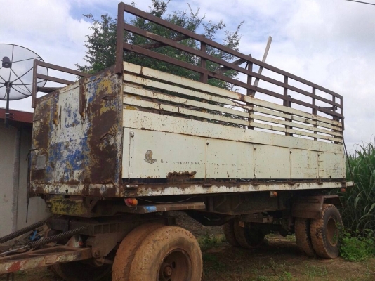 ขายรถพ่วงสิบล้อดัมพ์ HINO ZM-EP274B เครื่อง EP100 turbo inter 2 เพลา ดัมพ์แม่ลูก ทะเบียนพร้อม