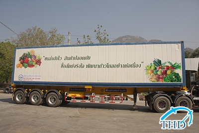 ขายหางกึ่งพ่วงตู้เย็น พร้อมเครื่องปั่นไฟ ขายหางกึ่งพ่วงตู้เย็น พร้อมเครื่องปั่นไฟ