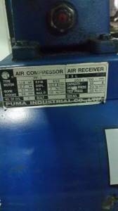 ปั้มลมพูมามอเตอร์โตชิบา 1/3