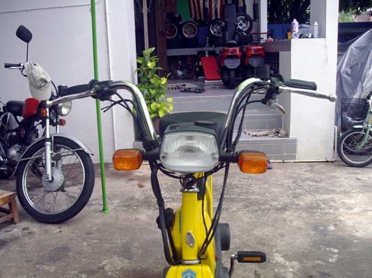**** ขายจักรยานมีเครื่อง Piaggio Ciao รุ่นล้อแมกซ์ ****