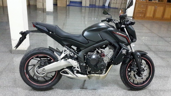 ขายใบจองมอเตอร์ไซค์ Bigbike รุ่น CB650F สีดำด้าน ขายใบจองมอเตอร์ไซค์ Bigbike รุ่น CB650F สีดำด้าน