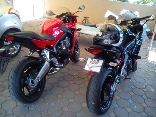 ขายใบจองมอเตอร์ไซค์ Bigbike รุ่น CB650F สีดำด้าน ขายใบจองมอเตอร์ไซค์ Bigbike รุ่น CB650F สีดำด้าน