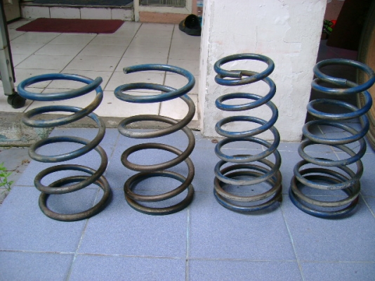 สปริงโหลด TRD หน้า หลัง ใส่ TOYOTA EE 90-AE 92 สภาพดี 2,500