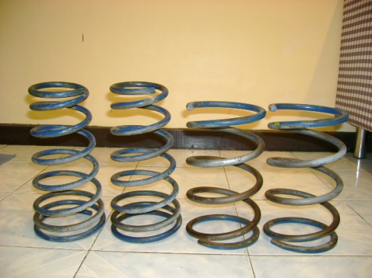 สปริงโหลด TRD หน้า หลัง ใส่ TOYOTA EE 90-AE 92 สภาพดี 2,500