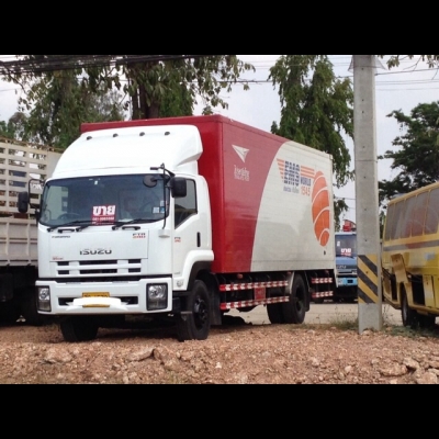 ISUZU DECA FTR Forward 240 hp Super Value ตู้ไปรษณีย์ ยาว 7.50 m รถสวยยางเต็ม