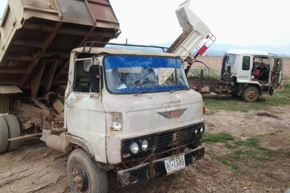 HINO KM310 ดั้ม เครื่อง 117 F หน้าหลัง เล่มพร้อมโอน