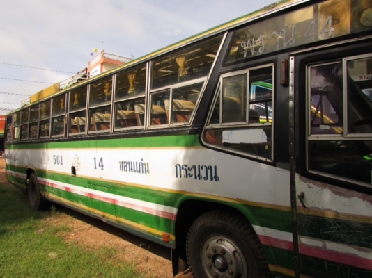 ขายรถบัสพัดลม เครื่อง NISSAN PET-6 เทอร์โบ เอกสารพร้อมโอน