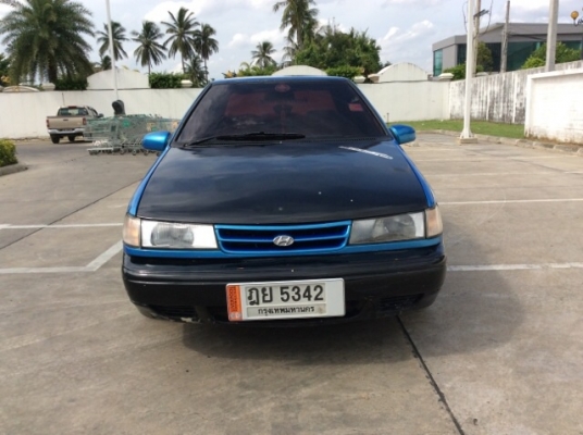 ขายรถฮุนได เอ็กเซลย์ ปี 95 เครื่องเดิม 1.3  เกียร์ธรรมดา ติดแก๊ส LPG  เบาะคู่หน้าขาดครับ กระจกไฟฟ้าคู่หน้า แอร์เย็น สีเงามีริ้วรอยบ้าง แม็กขอบ 15  เครื่องวิ่งดี เกียร์ดี ช่วงล่างดี รถขับทางใกล้ไกลสบายๆ ขายถูกครับ