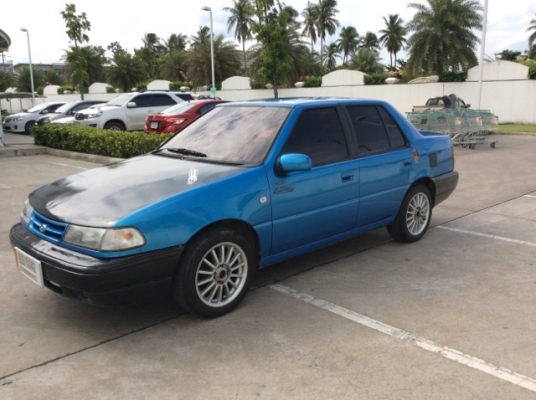 ขายรถฮุนได เอ็กเซลย์ ปี 95 เครื่องเดิม 1.3  เกียร์ธรรมดา ติดแก๊ส LPG  เบาะคู่หน้าขาดครับ กระจกไฟฟ้าคู่หน้า แอร์เย็น สีเงามีริ้วรอยบ้าง แม็กขอบ 15  เครื่องวิ่งดี เกียร์ดี ช่วงล่างดี รถขับทางใกล้ไกลสบายๆ ขายถูกครับ