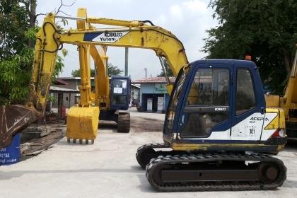 รถเเม็คโครKOBLCO SK60 มาร์คทีซีเรียนสูงรถนอกนำเข้าจากญี่ปุ่นรถสวยพร้อมใช้ยังไม่เคยใช้งานในเมืองไทยเลย