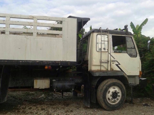 ขายรถบรรทุกสิบล้อดัมพ์ MITSUBISHI MA เครื่อง 6D16-195 แรง 10 เกียร์ 2 เพลาดัมพ์