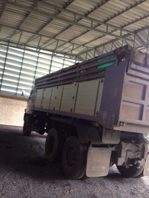 ขายรถพ่วงสิบล้อดัมพ์แม่ลูก ISUZU หัวขาว เครื่อง 6HE1-240 แรง ปี 32 ลูก 2 เพลา ทะเบียนพร้อม