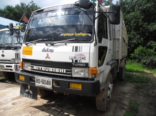 ขายรถบรรทุก 10 ลัอดั้ม MITSU FUSO TURBO TF 2XXX ก่วาสวยๆทะเบียนเต็ม