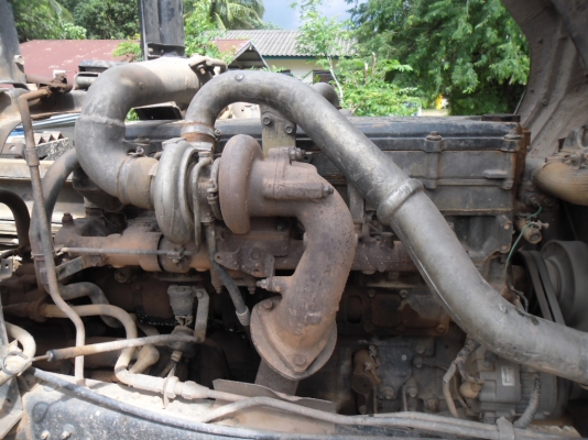 ขายรถบรรทุก 10 ลัอดั้ม MITSU FUSO TURBO TF 2XXX ก่วาสวยๆทะเบียนเต็ม