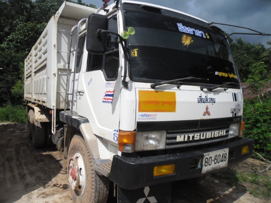 ขายรถบรรทุก 10 ลัอดั้ม MITSU FUSO TURBO TF 2XXX ก่วาสวยๆทะเบียนเต็ม