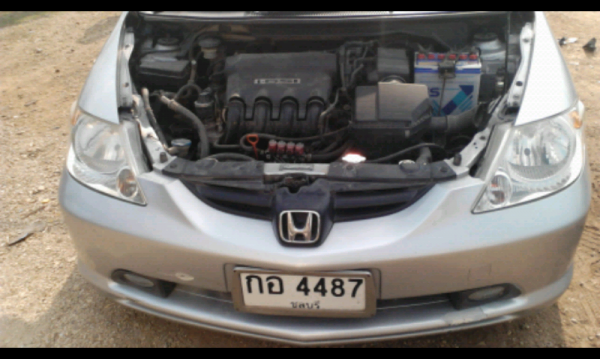 ขาย HONDA CITY ปี 2004 แก๊สหัวฉีด เครื่อง 1600 CC  ราคาเงินสด 180000 บาท