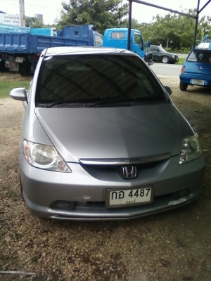 ขาย HONDA CITY ปี 2004 แก๊สหัวฉีด เครื่อง 1600 CC  ราคาเงินสด 180000 บาท