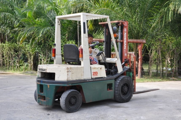 ขายFORKLIFT NISSAN2ตัน สภาพสวยเดิมจากญี่ปุ่นยังไม่เคยใช้านในไทย 135,000เท่านั้น!!!