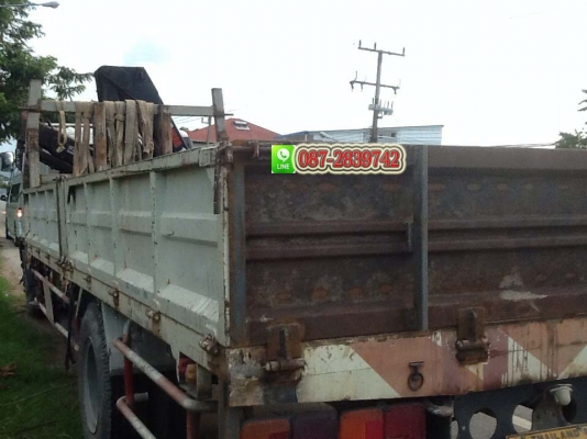 ขายรถบรรทุก 6 ล้อ ติดเฮี๊ยบ 5 ตัน HINO ซีรีย์ 500 ( FG8J)