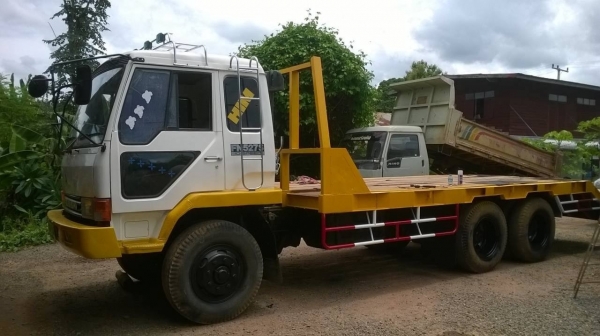 ขายเทนเลอร์ ไอ้หลง FN527M-TD พร้อมใช้งาน เครื่องเดิม 6D16 195 แรงม้า เกียร์ 10 สปีด เบรคใหญ่เพลาบุ๋ม ทะเบียนพร้อมโอนครับ