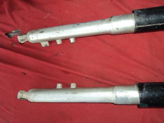 ขายโช๊ค suzuki k-125 คู่หน้าแท้ สนใจโทร.081-005-8785