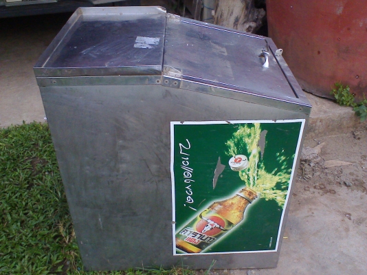 ถังสแตเลส 2 ชั้นแช่เย็น