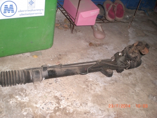 แร็คพวงมาลัยเก่ายื่ปุ่น AC96แถมพลาสติดซุ้มล้อหน้าใหม่สองข้าง แร็คพวงมาลัยเก่ายื่ปุ่น AC96แถมพลาสติดซุ้มล้อหน้าใหม่สองข้าง