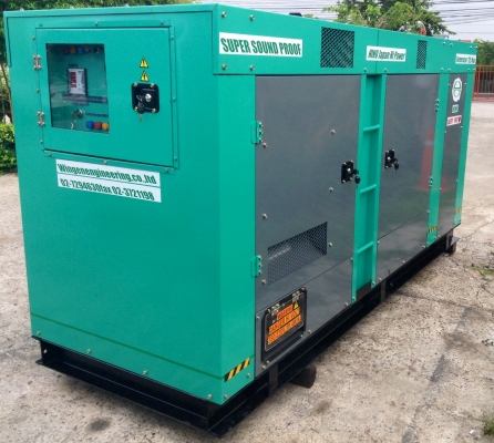 เครื่องปั่นไฟ 125 Kva.MAD IN JAPAN รับประกัน 12  เดือน