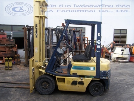 ขาย รถโฟล์คลิฟท์ KOMATSU รุ่น FG15-15