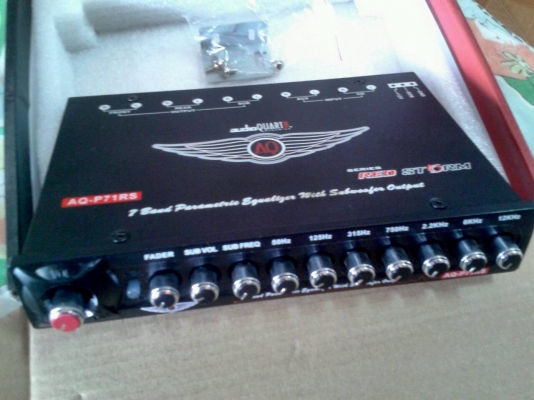 ขายปรีแอมป์ audio QUART รุ่น AQP - 71RS