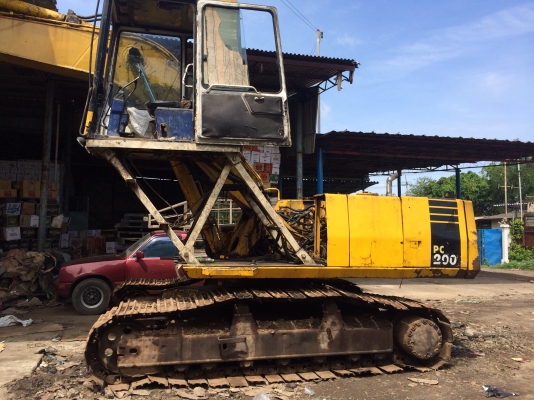 ขายpc200-5หัวสูงคับพร้อมมือคีบเหล็ก