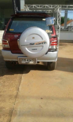 ขายครับ SPORTRIDER ปี42ขับ4ล้องามๆหน้าเดิมๆเอกสารพร้อมโอนทะเบียนเต็มขอรูปเพิ่มใด้ครับ ขายครับ SPORTRIDER ปี42ขับ4ล้องามๆหน้าเดิมๆเอกสารพร้อมโอนทะเบียนเต็มขอรูปเพิ่มใด้ครับ