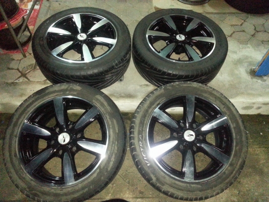 แมกซ์17&times;7.5" 6รู139.7 พร้อมยาง