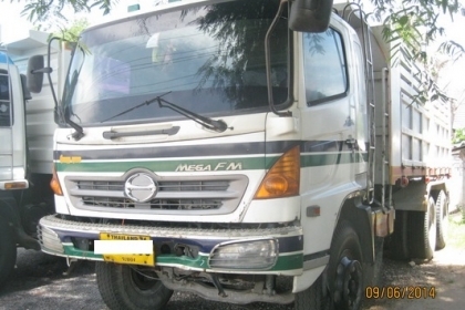 ขาย mega FM1J สิบล้อดัมพ์ 260 แรง ปี 48 สวย พร้อมใช้ โทร 088-4501277