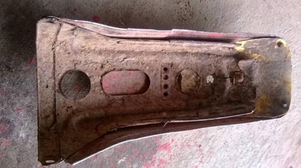 บังโคลนหลัง dt125