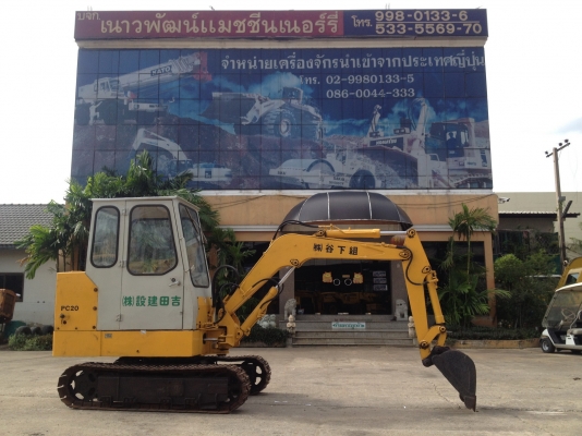 รถขุดขนาดเล็ก PC02  ใช้งานมาน้อยชั่วโมง ราคา 198,000.- สนใจสอบถามรายลเอียดได้ที่คุณชุมพล 086-0044333