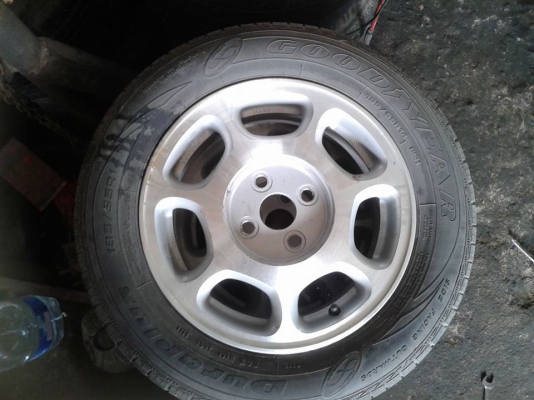 ล้อแม็ค โคโลล่า 14 นิ้ว พร้อมยาง 185/65/14  4รู100