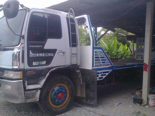 ขาย6ล้อเทลเล่อHiNOไฮเทคFG1HPA-10117เครื่องHO7D195แรงหางไฮโดรลิคยาว7.20เมตรพร้อมใช้