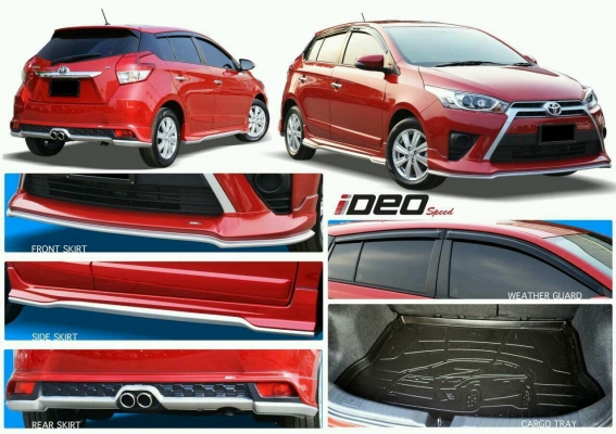 (((((ขายหมดแล้วคับ ขอบคุณลูกค้าทุกท่านคับ))))) ขายชุดสเกิร์ดรอบคัน ยาริส2014 เป็นของใหม่คับ ราคาโปรโมชั่นถึงสิ้นเดือนนี้เท่านั้น