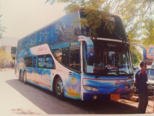 รถทัวร์ปรับอากาศ 8ล้อ 2 ชั้น