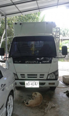 รถ6ล้อบรรทุก รั้ว (ไม่ดั้มพ์) อีซูสุ NKR 100แรงม้า ปี49 สภาพรถสวย พร้อมใช้งาน เครื่องดี คัทซีสวย เอกสารพร้อม 087-2976734