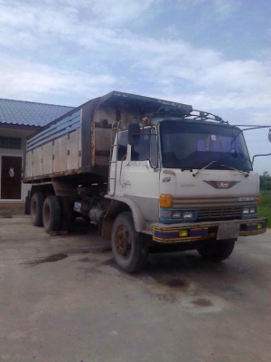 ขายรถบรรทุกสิบล้อดัมพ์ HINO F17 เครื่อง EH700-168 แรง 2 เพลาดัมพ์มิเนียม ทะเบียนพร้อม