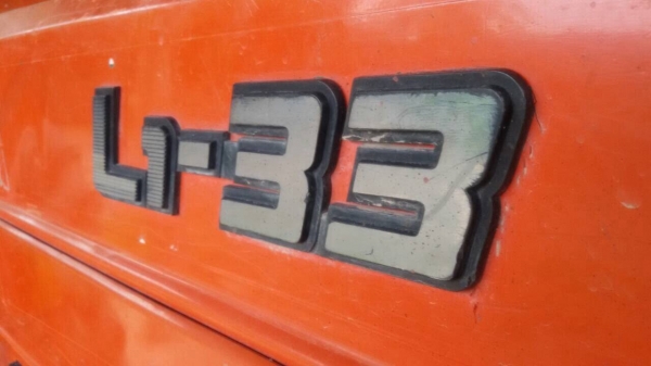 รถนอกตัวเเรงครับ Kubota L-1 33 Turbo สองเพลา พวงมาลัยเพาเวอร์ ใบดันหนัา