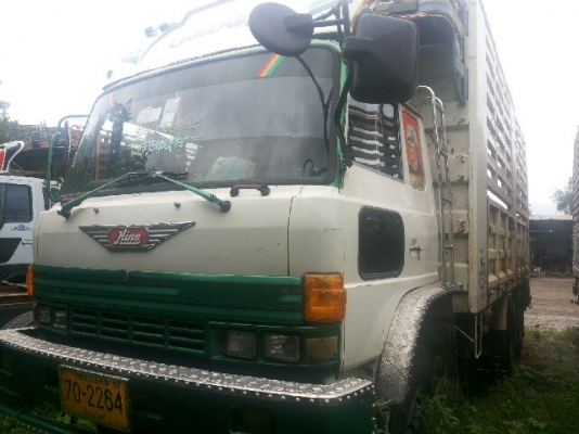 10ล้อเพลาเดียวHINO KT925 วางเครื่อง185แรง HO7CหัวF18 รถดี คัสซีสวย เครื่องดี...